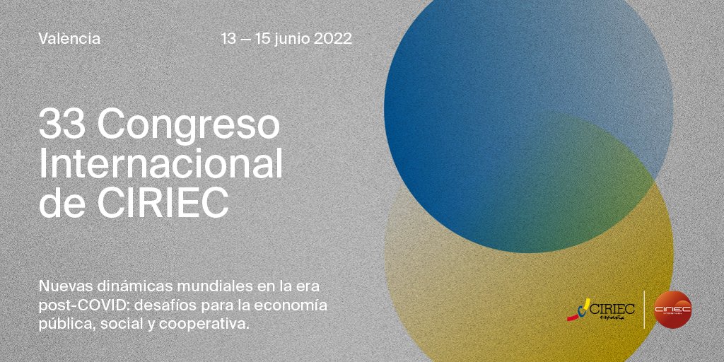 CONGRESO INTERNACIONAL CIRIEC PARA LA ECONOMÍA SOCIAL